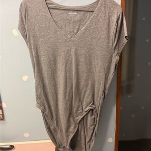Old Navy Charcoal Bodysuit for Women